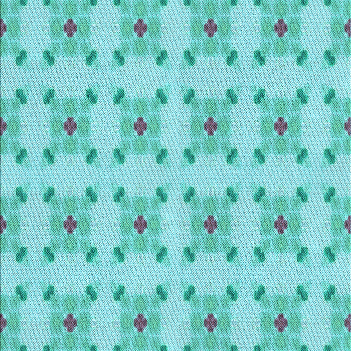 Machine Washable Transitional Turquoise Green Rug, wshpat3209lblu