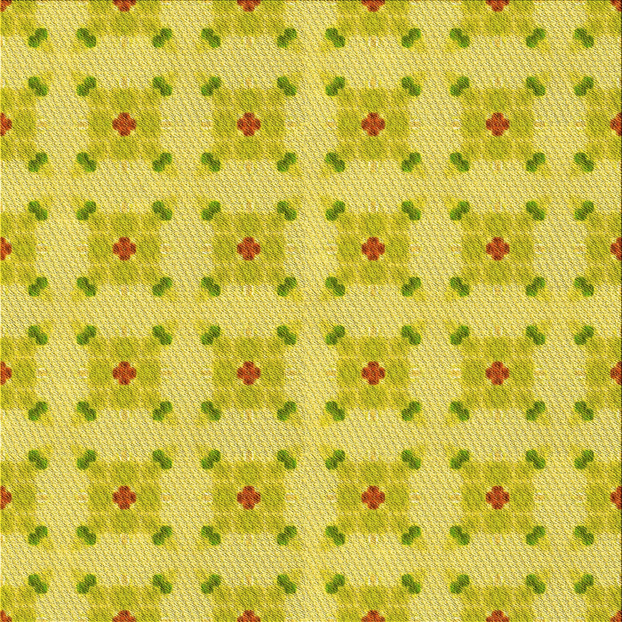 Round Machine Washable Transitional Yellow Rug, wshpat3209yw