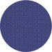 Square Patterned Royal Blue Rug, pat321blu