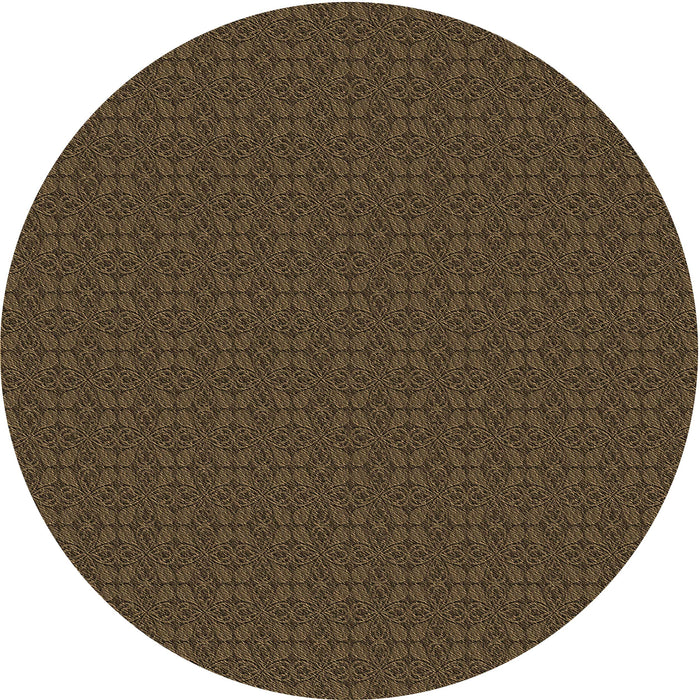 Square Patterned Oak Brown Rug, pat321brn