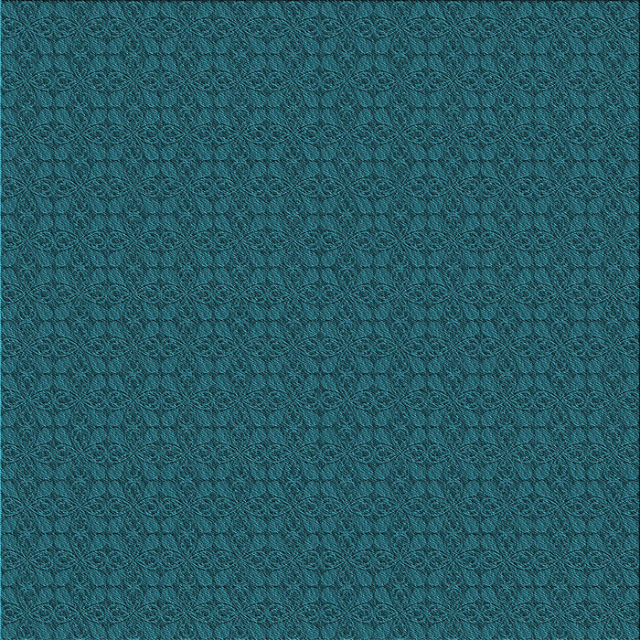 Round Machine Washable Transitional Medium Teal Green Rug, wshpat321lblu
