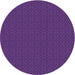 Square Patterned Purple Rug, pat321pur