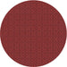 Square Patterned Cranberry Red Rug, pat321rd