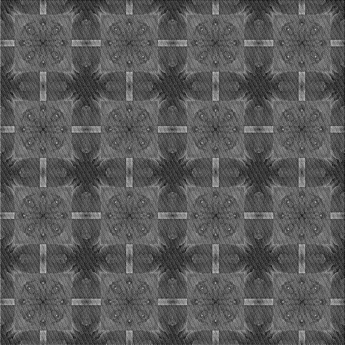 Round Patterned Silver Gray Rug, pat3210gry