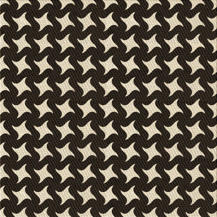 Round Patterned Brown Rug, pat3211brn