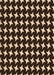 Patterned Black Brown Rug, pat3211org