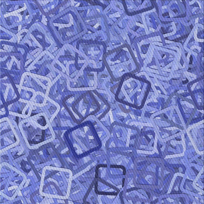 Round Patterned Sky Blue Rug, pat3212blu