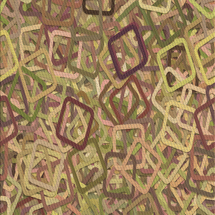 Patterned Sienna Brown Rug, pat3212brn