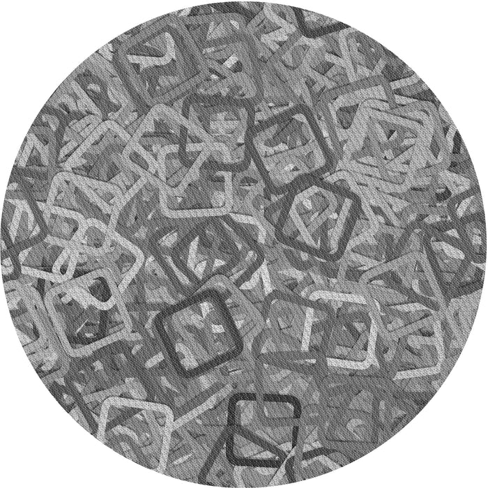 Square Machine Washable Transitional Ash Gray Rug in a Living Room, wshpat3212gry