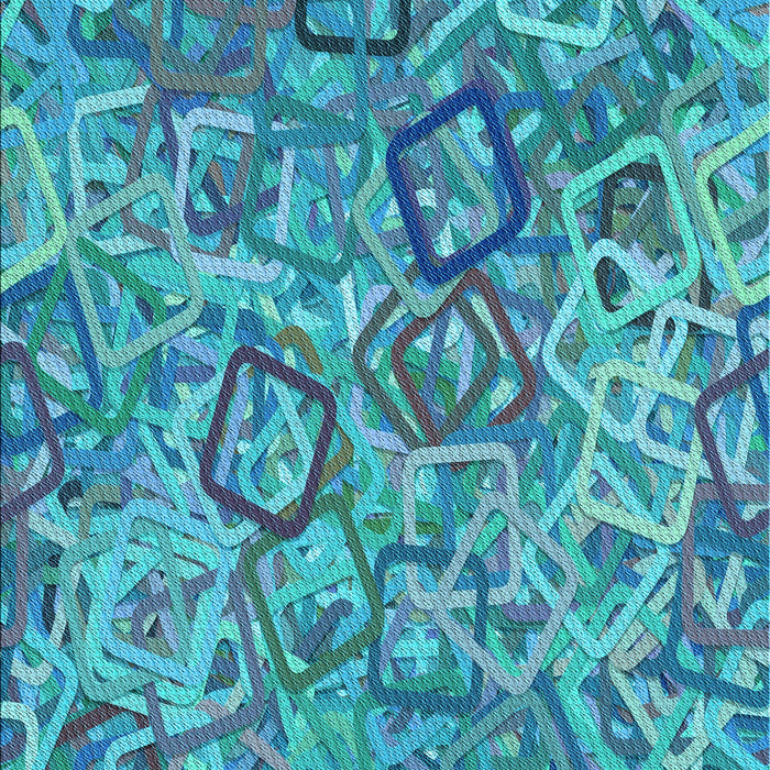 Patterned Blue Rug, pat3212lblu