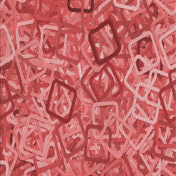 Patterned Red Rug, pat3212rd