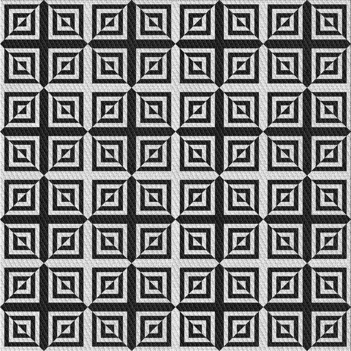 Round Patterned Charcoal Black Rug, pat3213gry