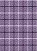 Machine Washable Transitional Dark Purple Rug, wshpat3213pur