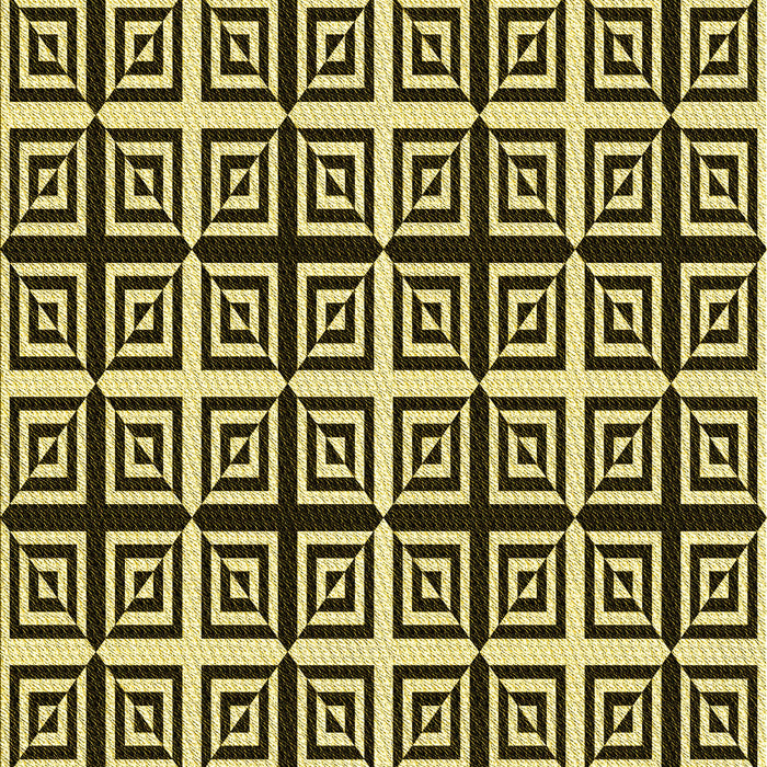 Patterned Black Brown Rug, pat3213yw