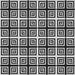 Square Patterned Light Gray Novelty Rug, pat3213