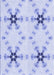 Patterned Lavender Blue Rug, pat3214blu