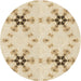 Square Patterned Golden Blonde Gold Rug, pat3214brn