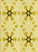 Patterned Orange Gold Rug, pat3214yw