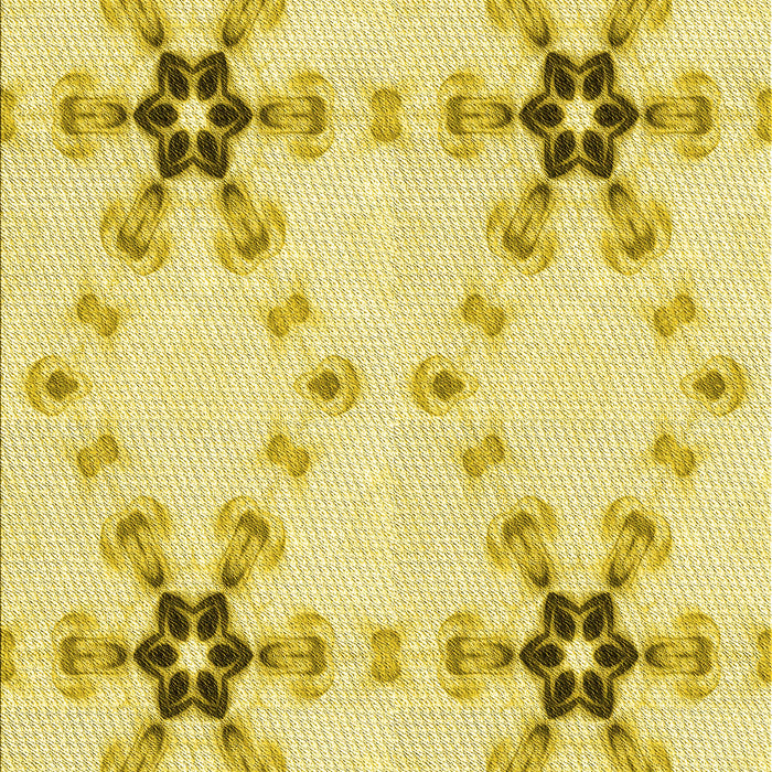 Machine Washable Transitional Orange Gold Rug, wshpat3214yw