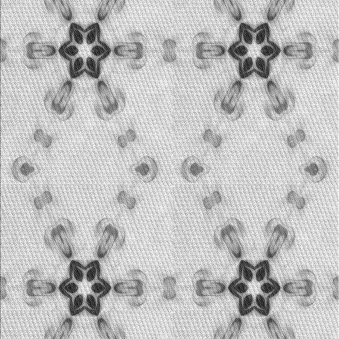 Machine Washable Transitional White Smoke Rug, wshpat3214