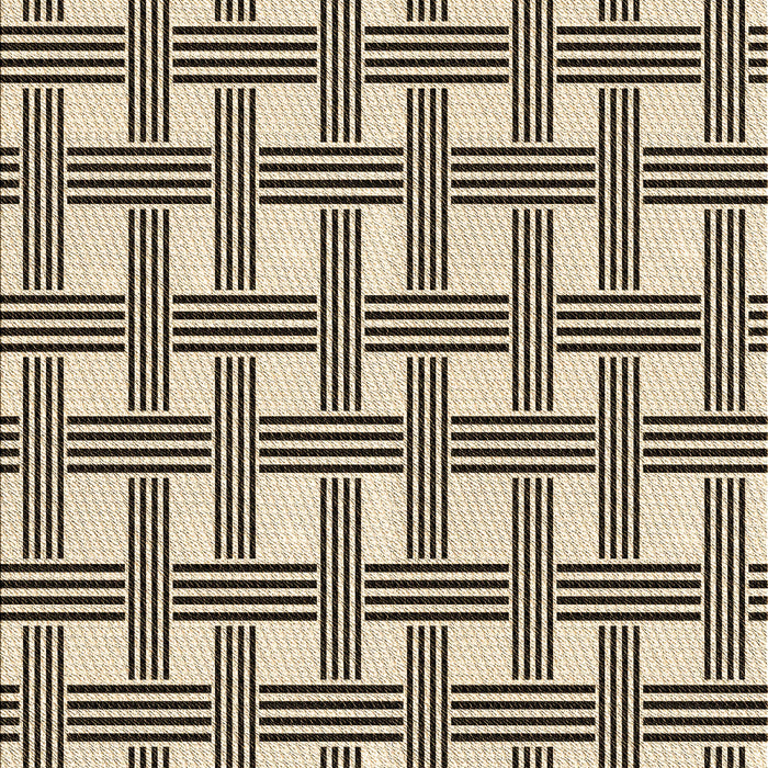 Patterned Vanilla Gold Rug, pat3215brn