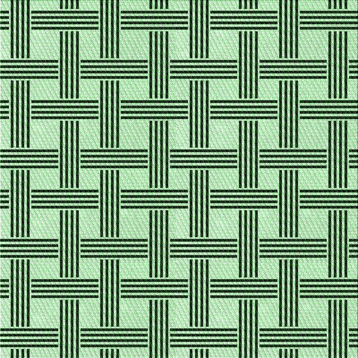 Round Patterned Medium Forest Green Rug, pat3215grn