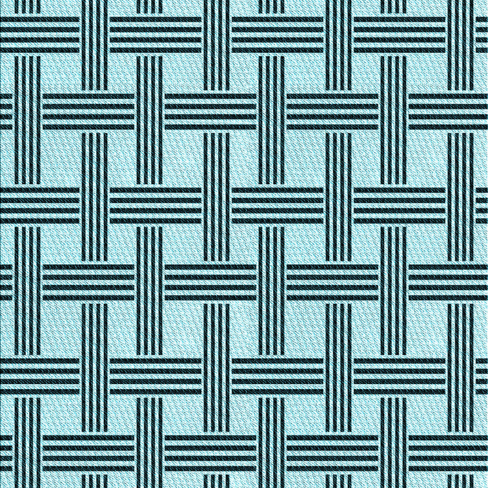 Patterned Medium Teal Green Rug, pat3215lblu