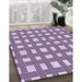 Machine Washable Transitional Purple Rug in a Family Room, wshpat3215pur