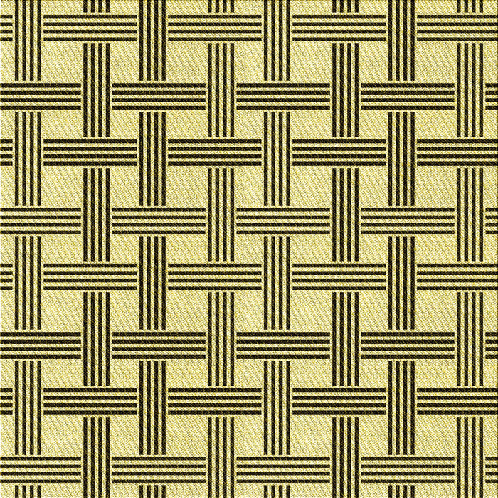 Round Patterned Mustard Yellow Rug, pat3215yw