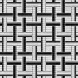 Square Patterned Platinum Gray Novelty Rug, pat3215