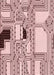 Patterned Light Rose Pink Rug, pat3216rd
