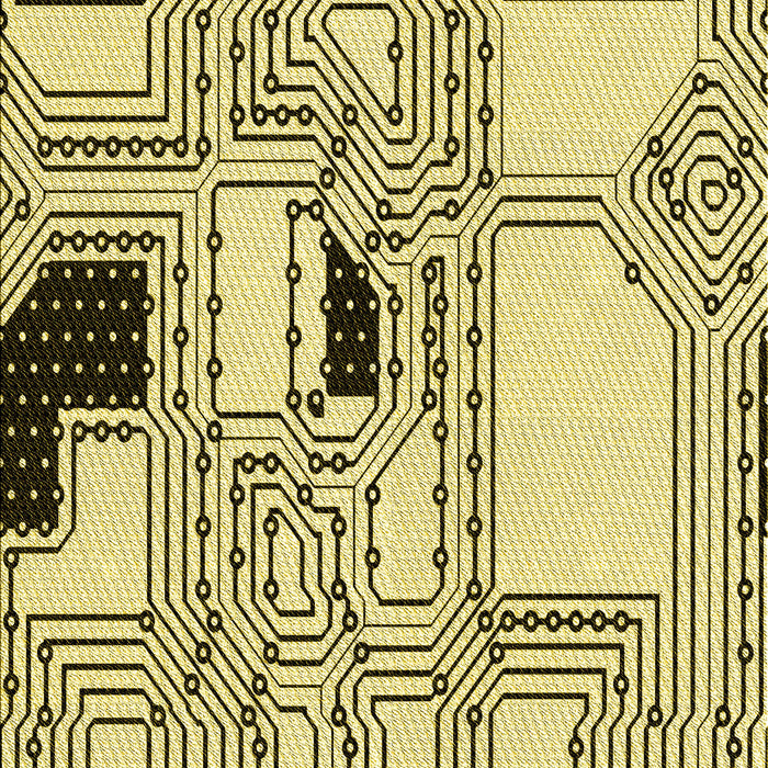 Patterned Oak Brown Rug, pat3216yw