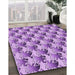 Machine Washable Transitional Dark Orchid Purple Rug in a Family Room, wshpat3218pur