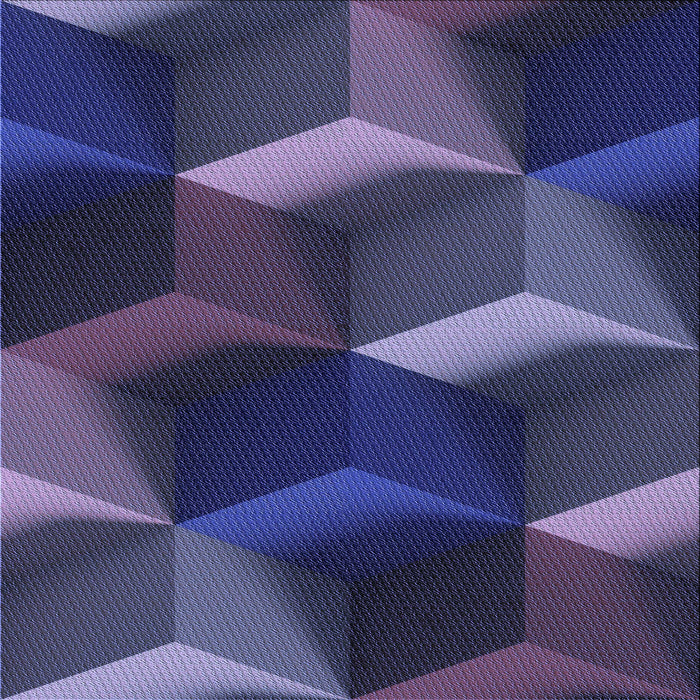 Round Patterned Slate Blue Rug, pat3219blu