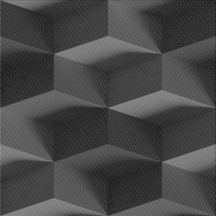 Round Patterned Charcoal Black Rug, pat3219gry