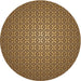 Square Patterned Red Brown Rug, pat322brn