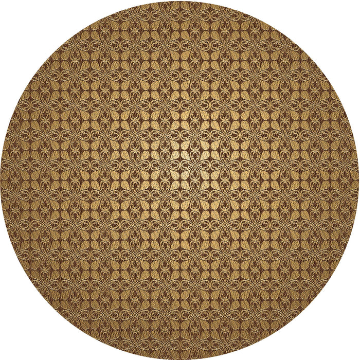 Square Machine Washable Transitional Red Brown Rug in a Living Room, wshpat322brn
