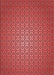 Patterned Red Rug, pat322rd