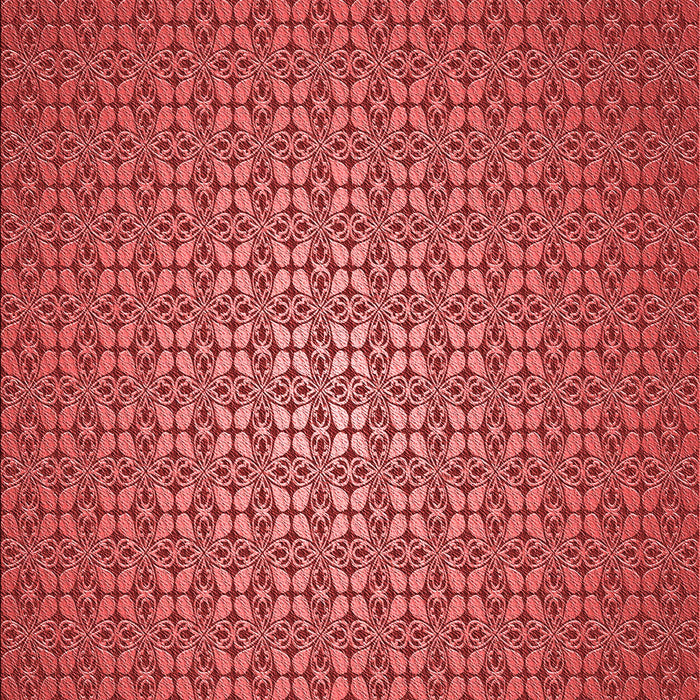 Machine Washable Transitional Red Rug, wshpat322rd