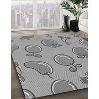 Patterned Cloud Gray Rug, pat3220gry