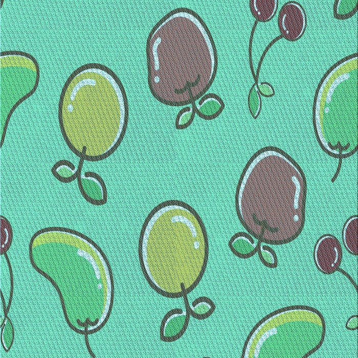 Machine Washable Transitional Medium Sea Green Rug, wshpat3220lblu