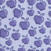 Round Patterned Periwinkle Purple Rug, pat3221blu