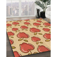 Patterned Red Rug, pat3221org