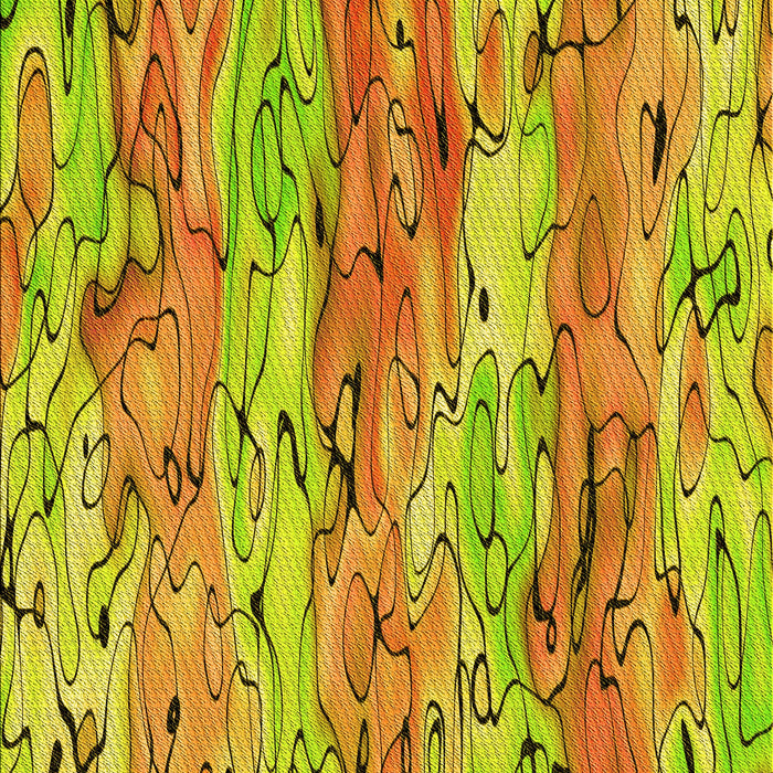 Patterned Dark Bisque Brown Rug, pat3222yw