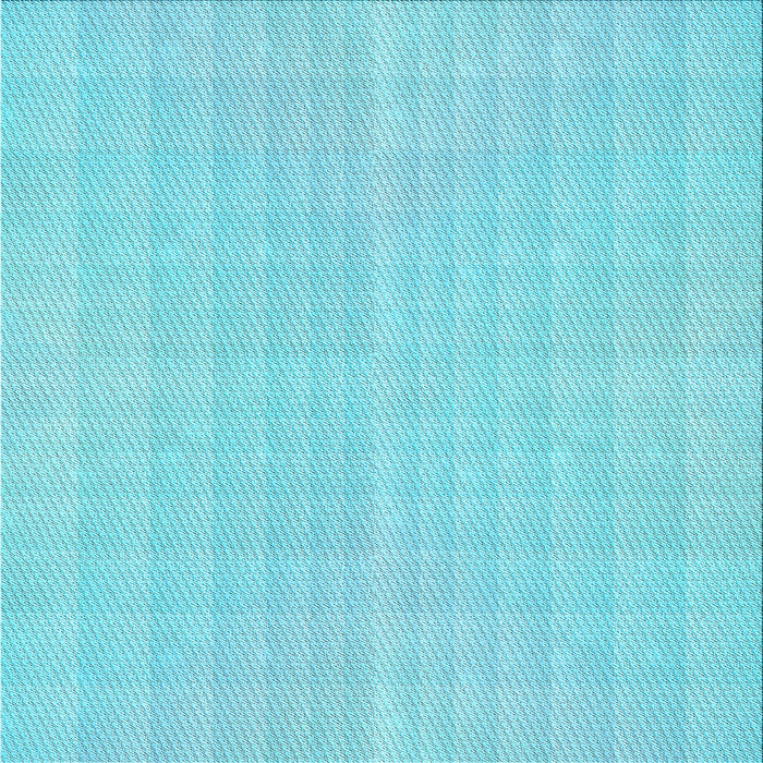 Round Patterned Bright Turquoise Blue Rug, pat3223lblu