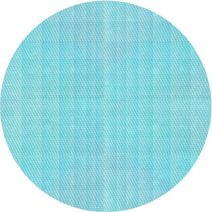 Square Patterned Bright Turquoise Blue Rug, pat3223lblu
