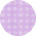 Square Machine Washable Transitional Violet Purple Rug in a Living Room, wshpat3224pur