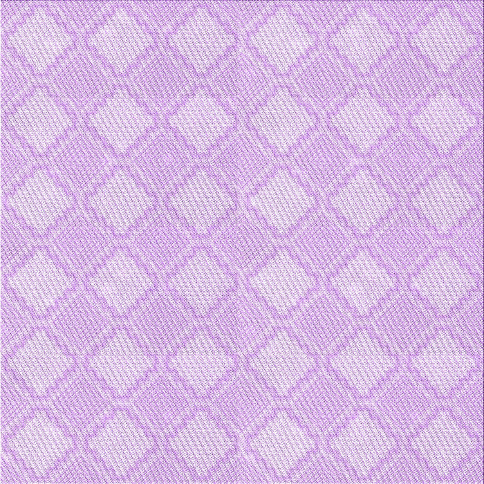 Round Patterned Violet Purple Rug, pat3224pur