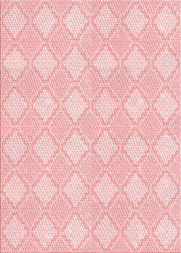 Machine Washable Transitional Pastel Red Pink Rug, wshpat3224rd