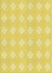 Machine Washable Transitional Golden Brown Yellow Rug, wshpat3224yw